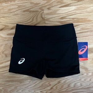 Asics Women's Athletic Black Shorts